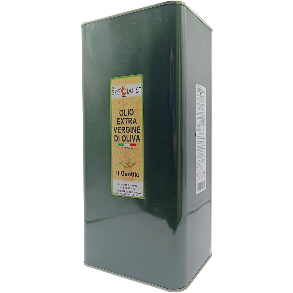 Piane Tinte Fruttato del Contadino (Et. Gialla) Olio Extra Vergine Di Oliva Italiano Latta Lt.5