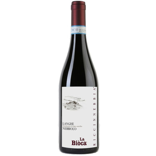 La Bioca Riccinnebbia Nebbiolo Langhe Doc Vino Rosso Bt. Cl.75