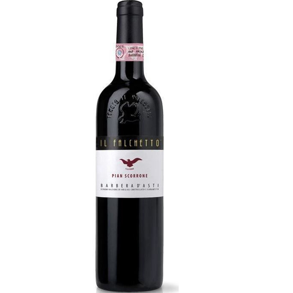 Il Falchetto Pian Scorrone Barbera d'Asti Docg Vino Rosso Bt. Cl.75
