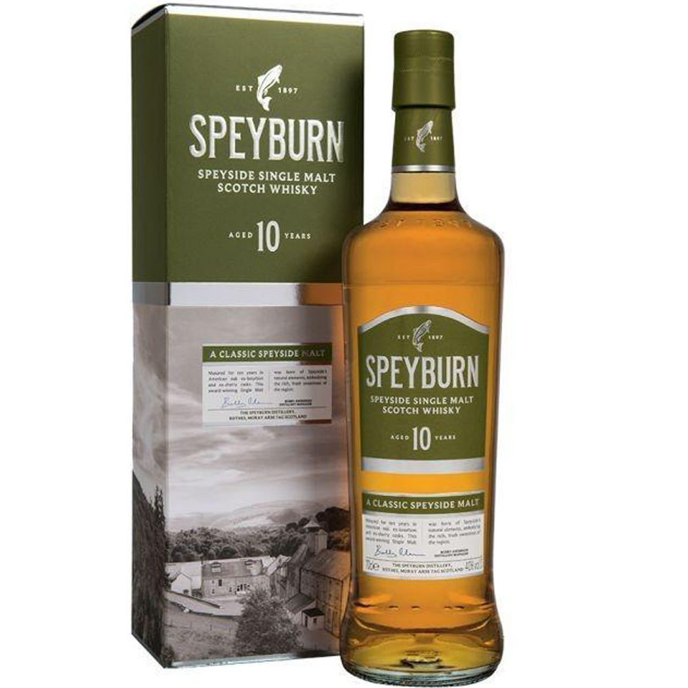Speyburn 10 y.o. Single Malt Scotch Whisky Speyside Bt. Cl.70