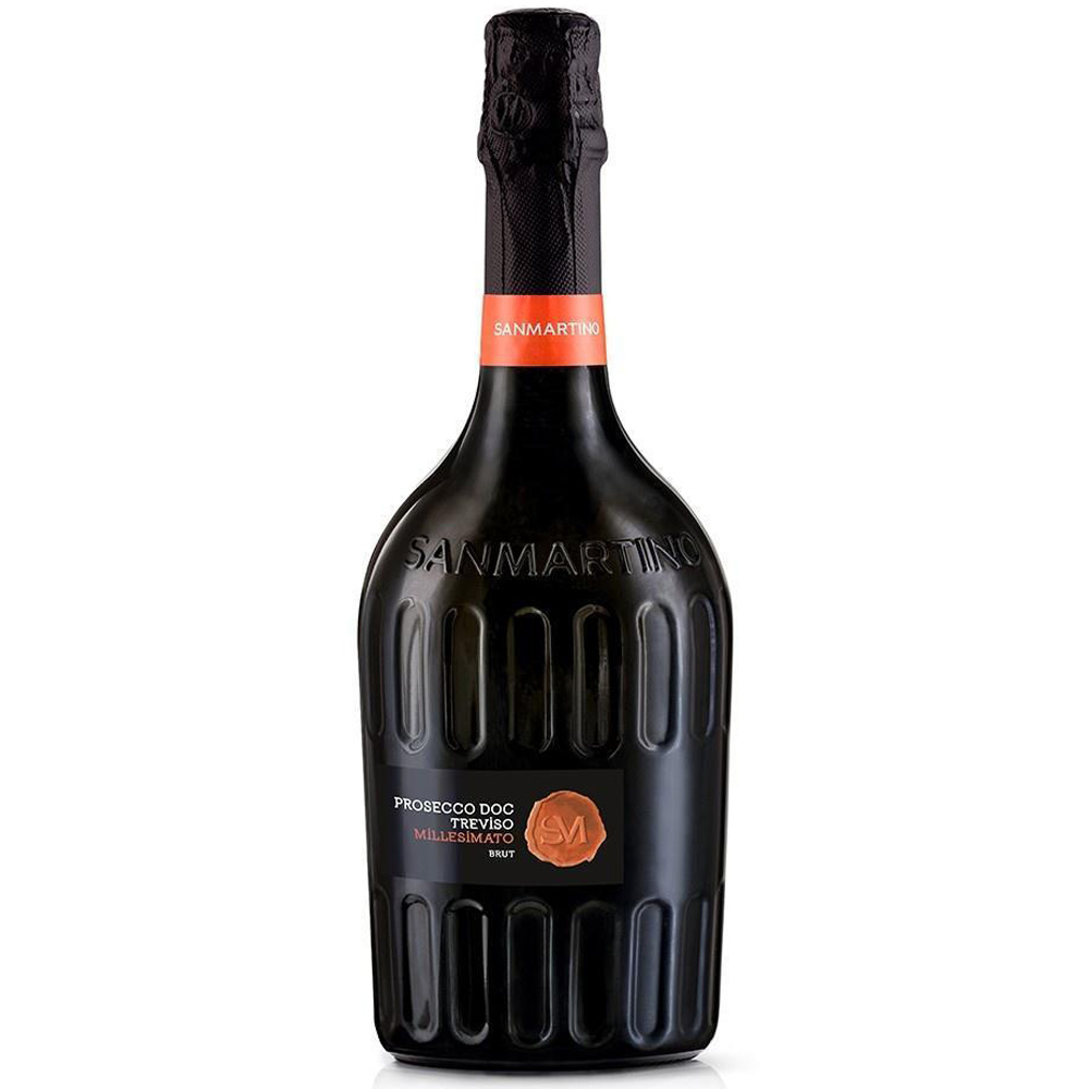 San Martino Prosecco Millesimato Brut Treviso Doc Vino Spumante Bianco Bt. Cl.75