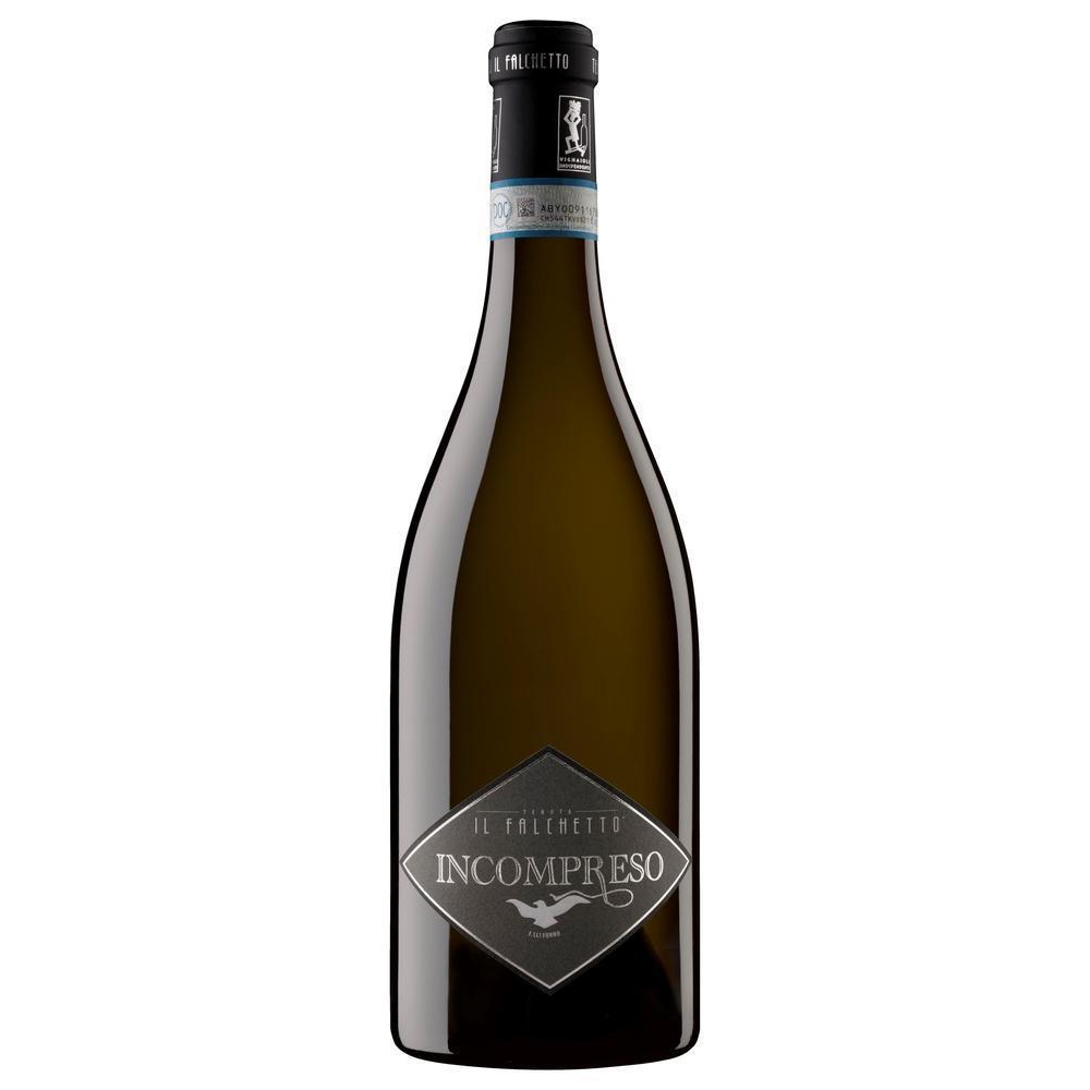 Il Falchetto Incompreso Chardonnay Piemonte Doc Vino Bianco Maturato in Legno Bt. Cl.75