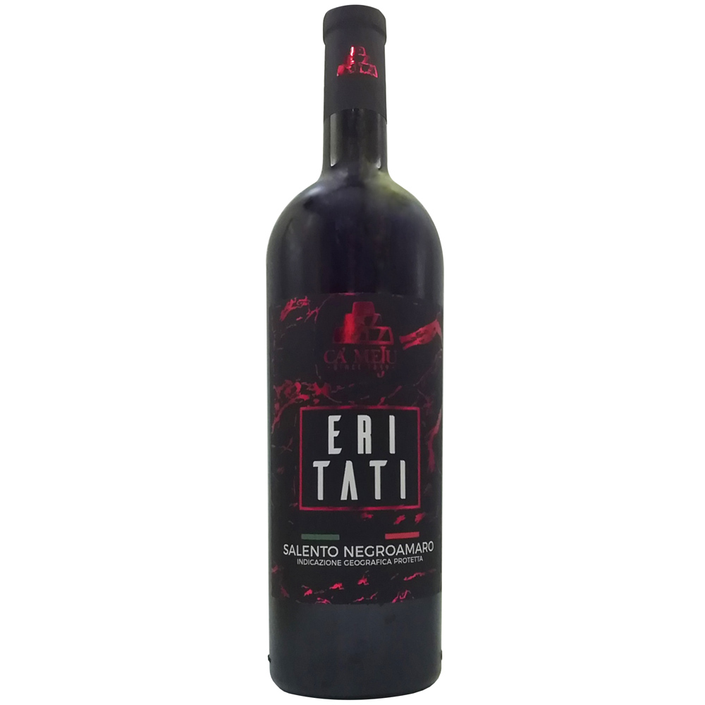Erario Eritati Negroamaro Salento Igp Vino Rosso Bt. Cl.75