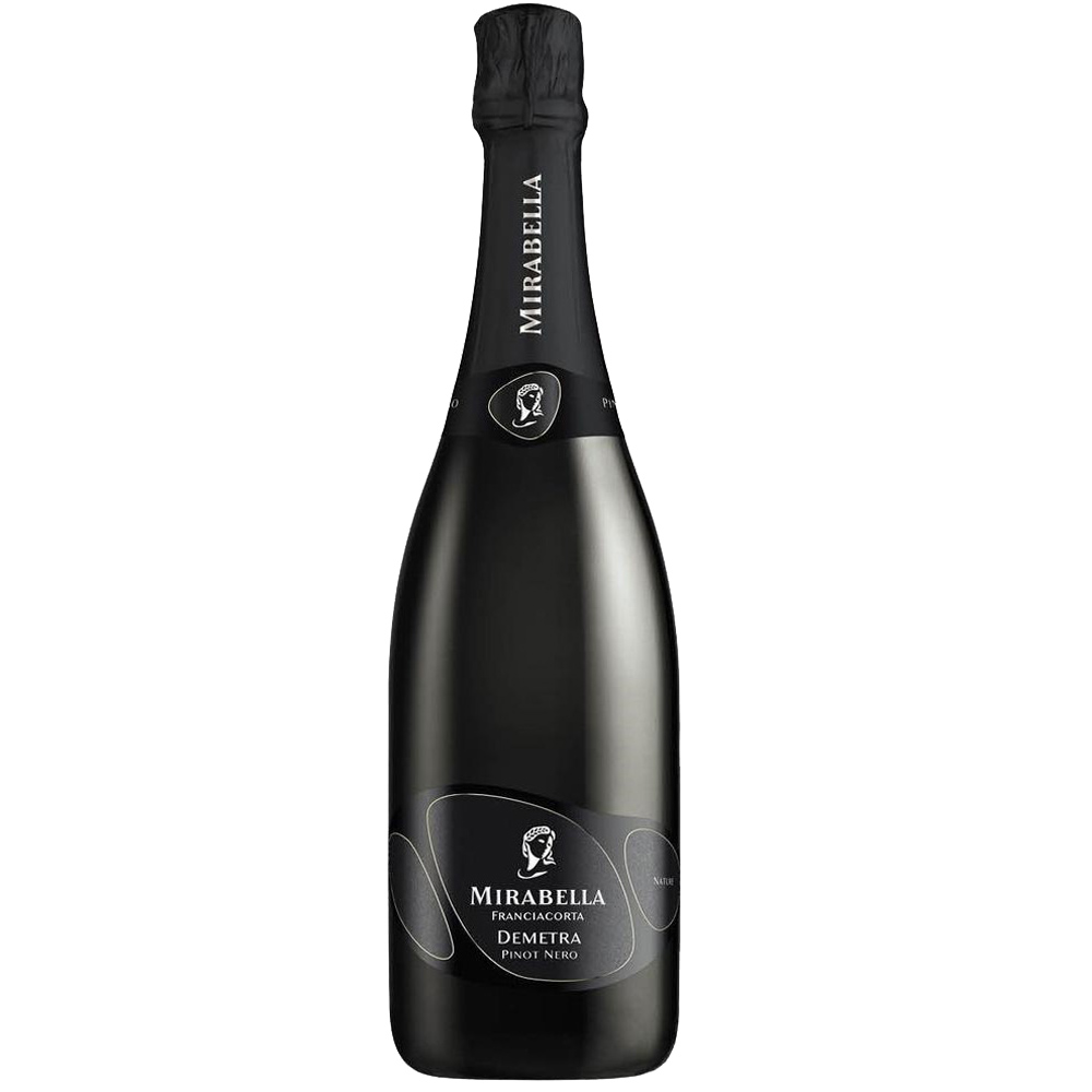 Mirabella Demetra Franciacorta Docg Brut Nature Pinot Nero Vino Spumante Bianco Bt. Cl.75