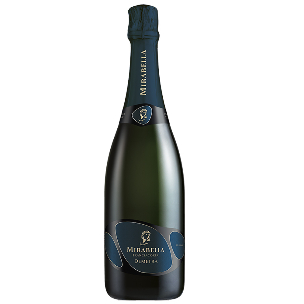 Mirabella Demetra Franciacorta Docg Millesimato Brut Nature Vino Spumante Bianco Bt. Cl.75