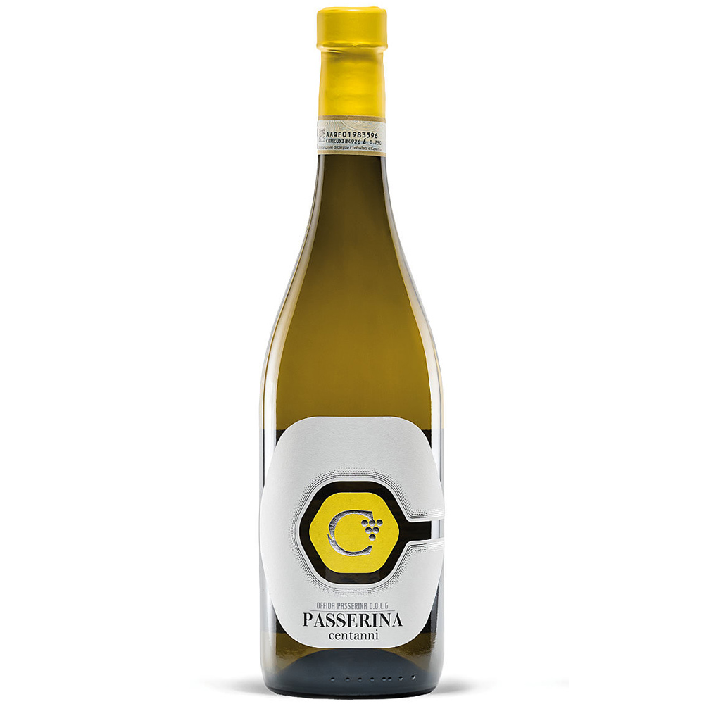 Centanni Passerina Offida Docg Biologico Tappo Vetro Vino Bianco Bt. Cl.75