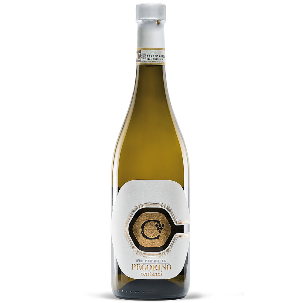 Centanni Pecorino Offida Docg Biologico Tappo Vetro Vino Bianco Bt. Cl.75