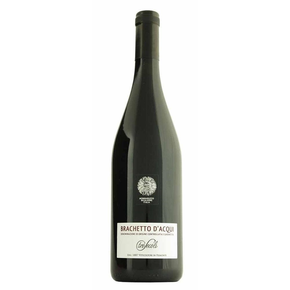 Vino Frizzante Rosso Tre Secoli Brachetto d'Acqui Dolce Docg Bt. Cl.75