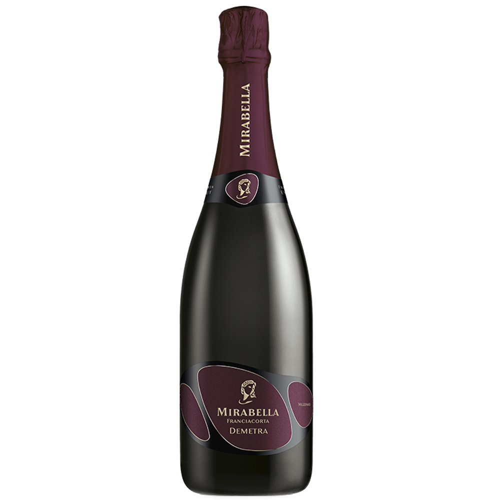 Mirabella Demetra Franciacorta Docg Millesimato Brut Nature Pinot Nero Vino Spumante Rosato Bt. Cl.75