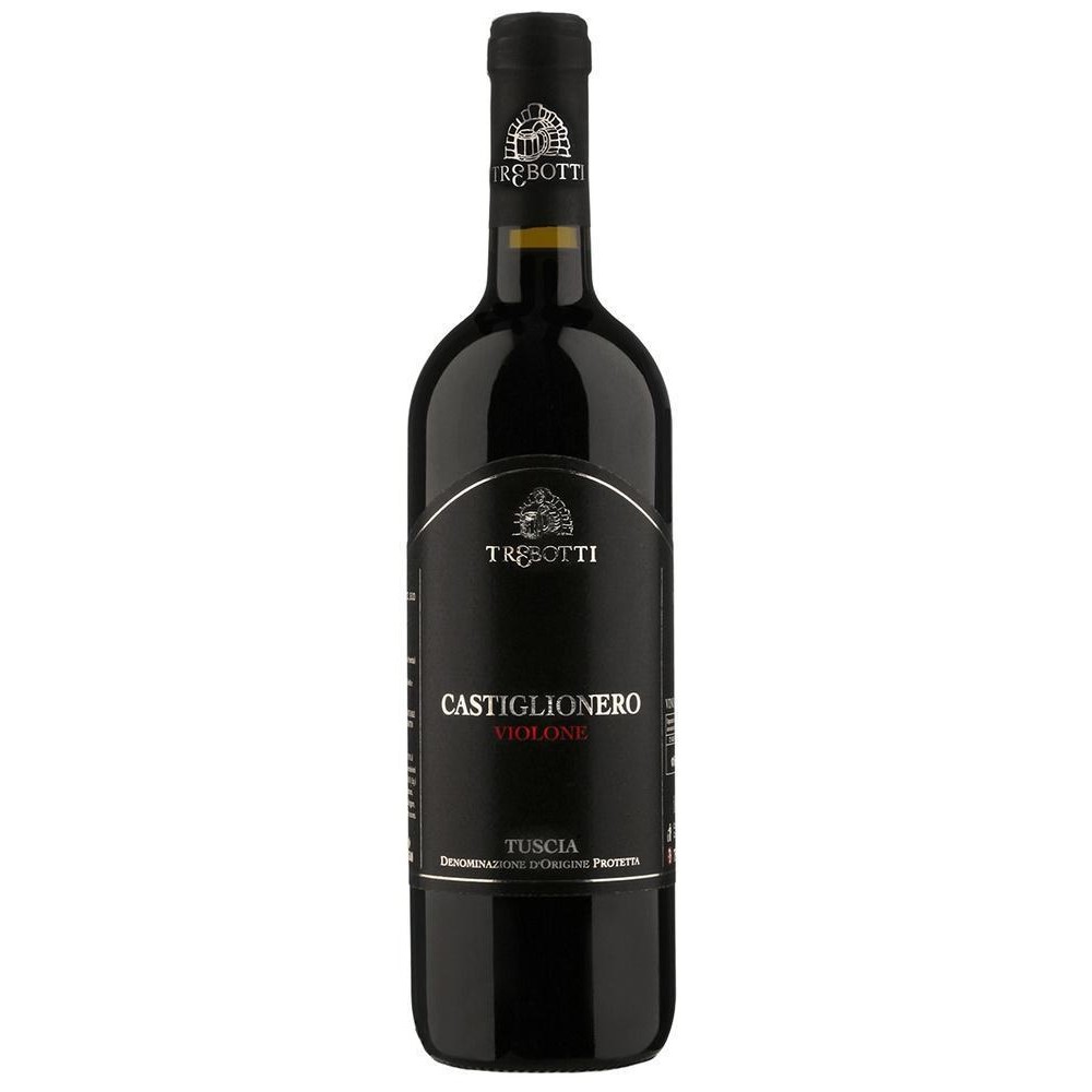 Trebotti Castiglionero Violone Tuscia Dop Vino Rosso Biologico Vegano Bt. Cl.75