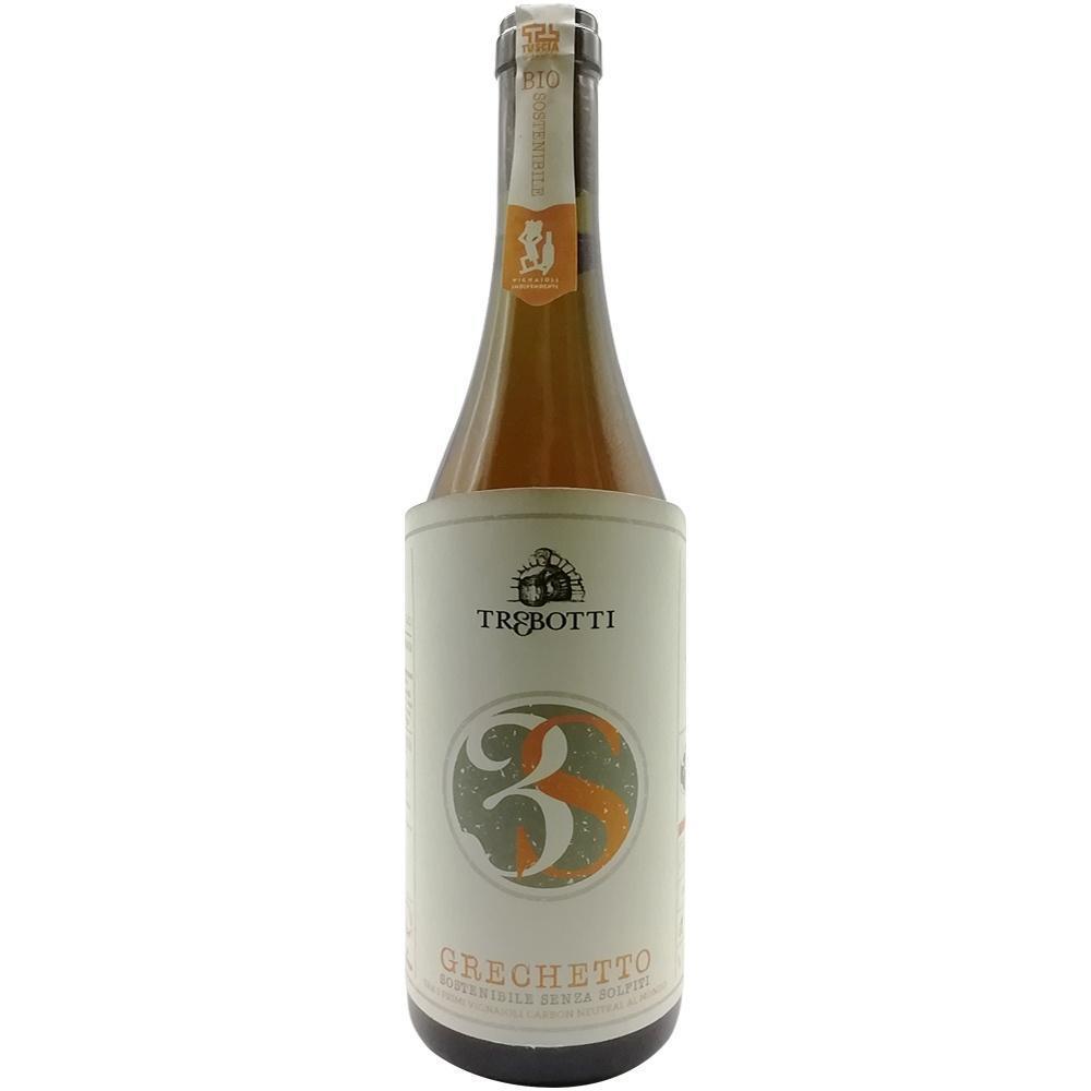 Trebotti 3S Grechetto Bianco Igp Lazio Vino Biologico Vegano Senza Solfiti Aggiunti Bt. Cl.75