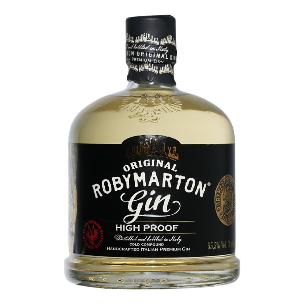 Roby Marton High Proof Original Premium Gin Bathtube Non Filtrato Bt. Cl.70