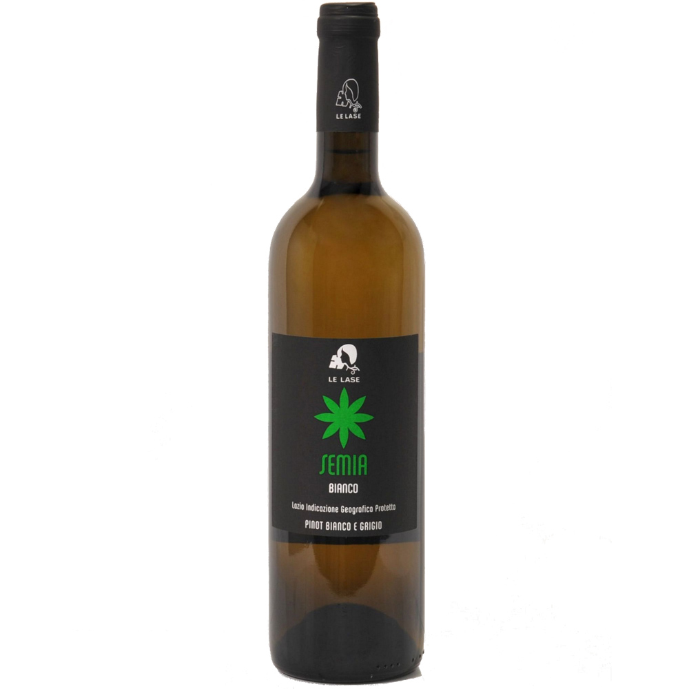 Le Lase Semia Pinot Grigio e Pinot Bianco Vino Bianco Igp Lazio Bt. Cl.75