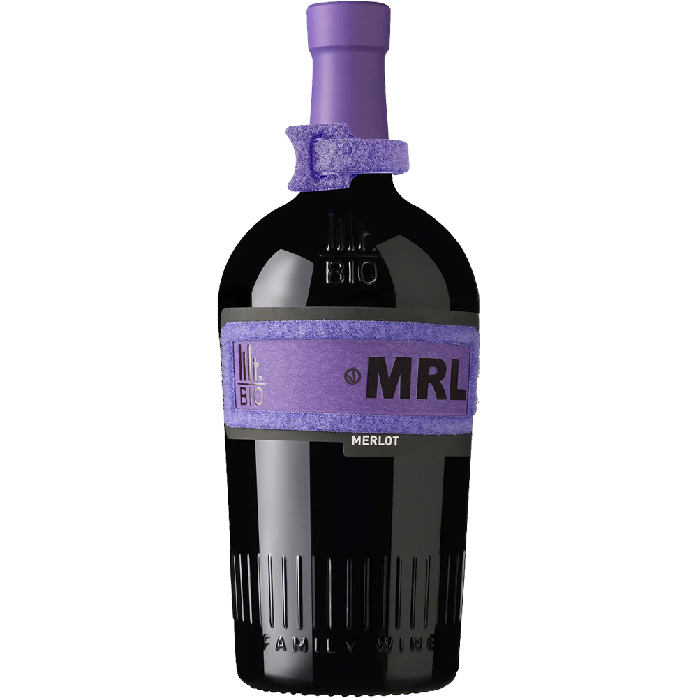 Mr. Bio Wine MRL Merlot Doc Friuli Vino Rosso Biologico Vegano Bt. Cl.75