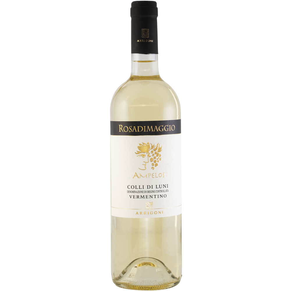 Rosa Di Maggio Arrigoni Vermentino Ampelos Colli di Luni Superiore Doc Vino Bianco Bt. Cl.75