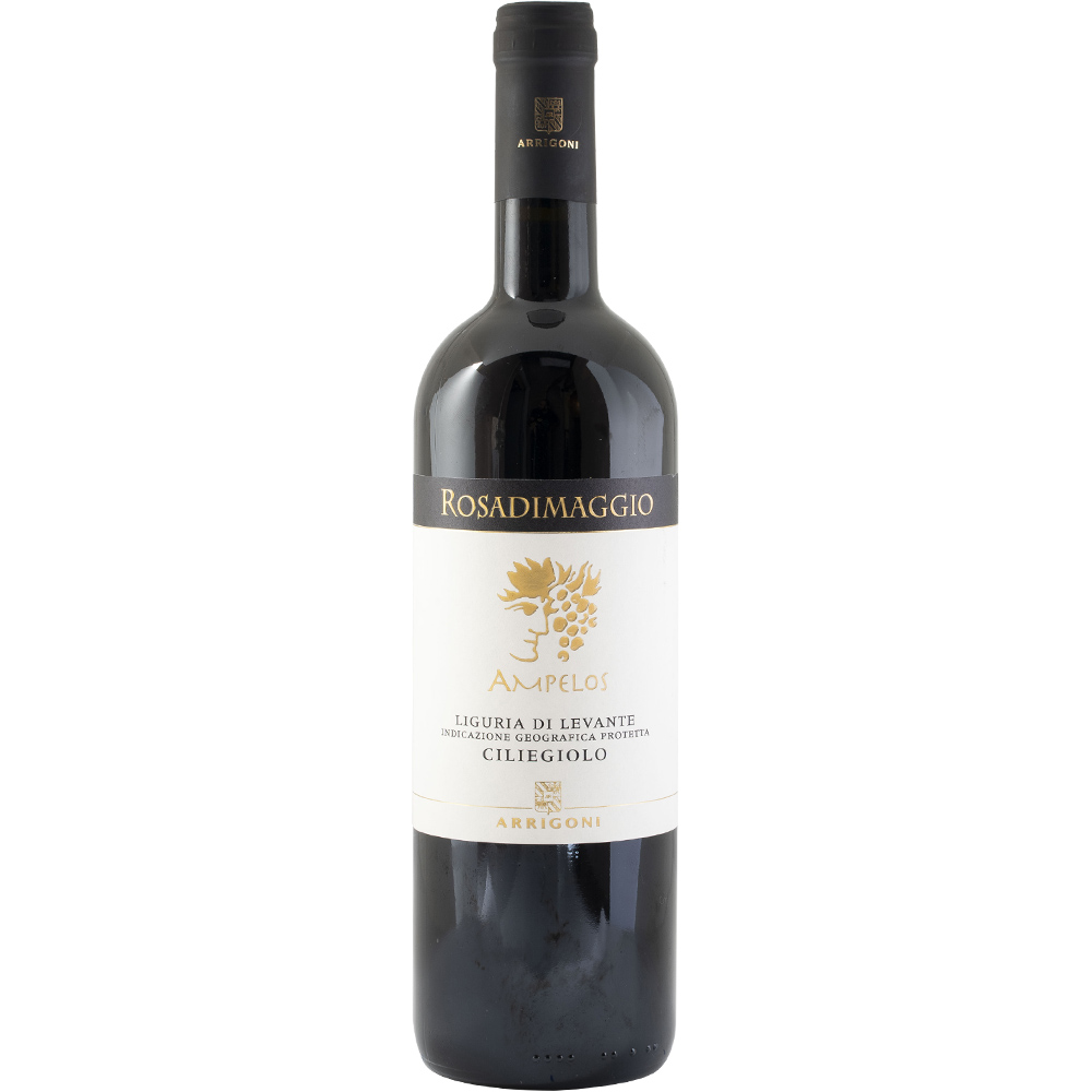 Rosa Di Maggio Arrigoni Ciliegiolo Ampelos Liguria di Levante Igt Vino Rosso Bt. Cl.75