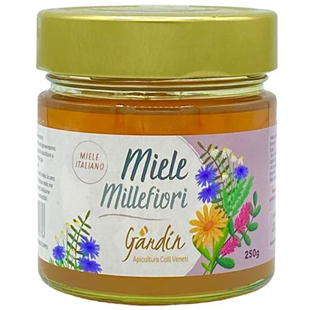 Miele Millefiori Italiano Ape di Gardin Brt. Gr.250