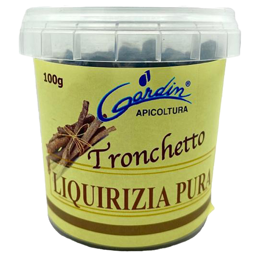 Caramelle Liquirizia Pura (Tronchetto) Ape Di Gardin brt. gr.100
