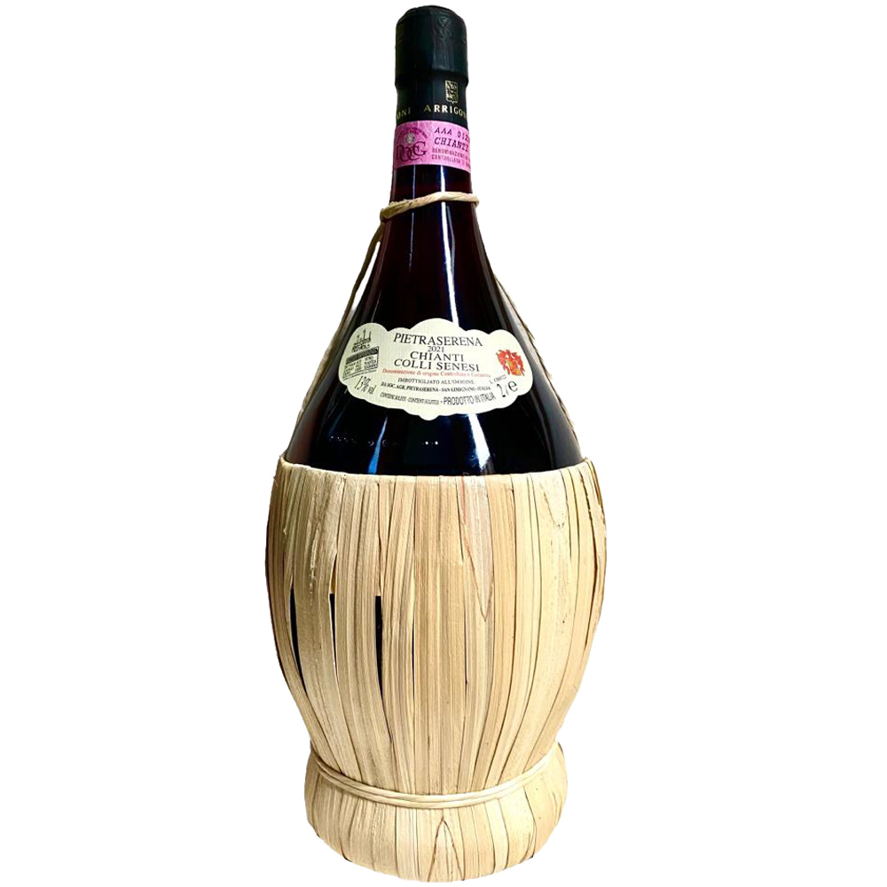 Pietraserena Arrigoni Fiasco Paglia Chianti Colli Senesi Docg Vino Rosso Bt. Lt.2