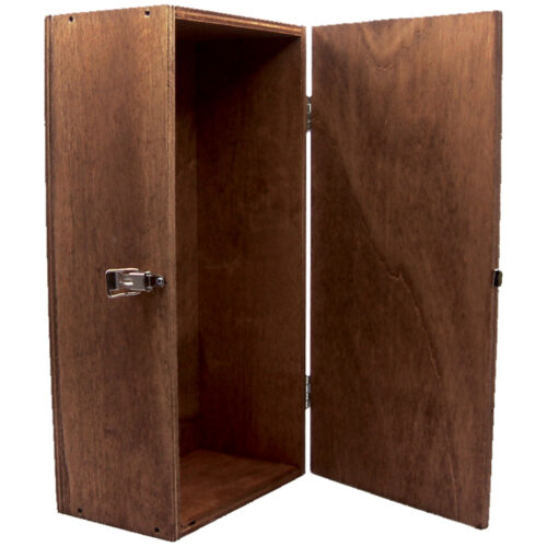 Cassa In Legno Portabottiglie 2 Posti Mis l.20 h.40 p.13