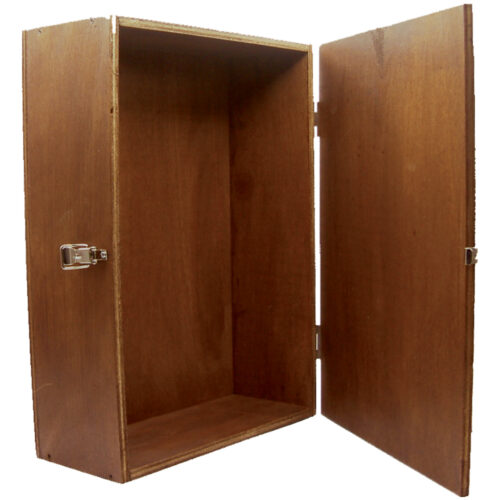 Cassa In Legno Portabottiglie 3 Posti Mis l.29 h.40 p.13