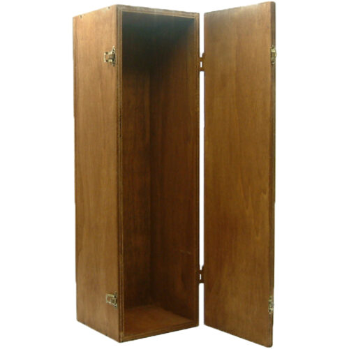 Cassa In Legno Portabottiglie Per Magnum (lt.1,5) 1 Posto l.15 h.50 p.15