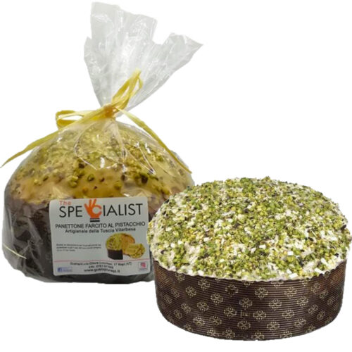 Panettone Crema al Pistacchio The Specialist Cellophane Z. Gr.800