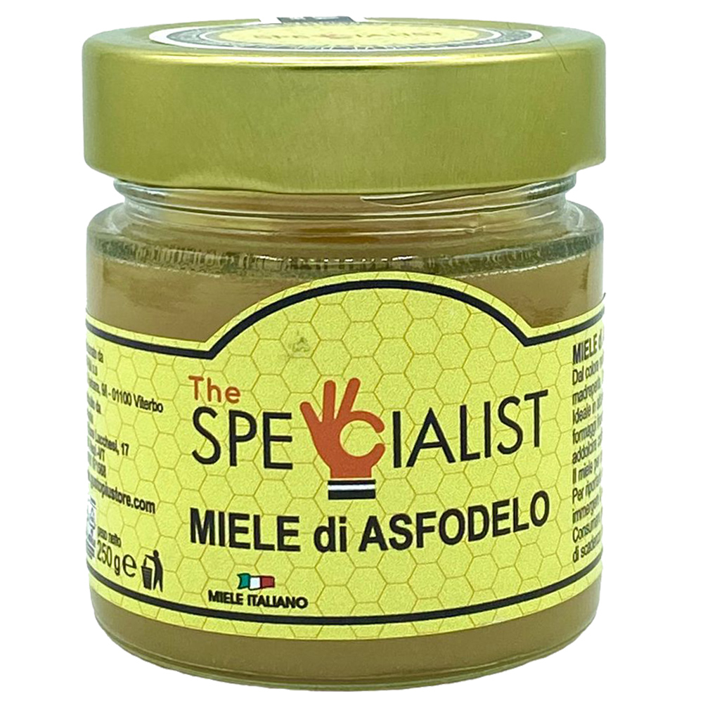 Miele di Asfodelo Italiano Tuscia Viterbese The Specialist Brt. Gr.250