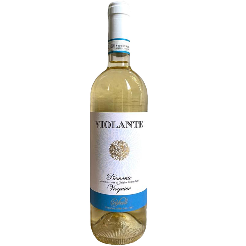 Vino Bianco Tre Secoli Violante Viogner Piemonte Doc Bt. Cl.75