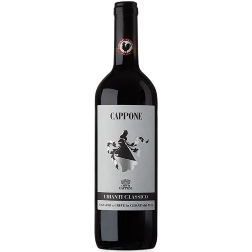 V. Calcinaia Cappone Chianti Classico Gallo Nero Docg Vino Rosso Biologico Bt. Cl.75