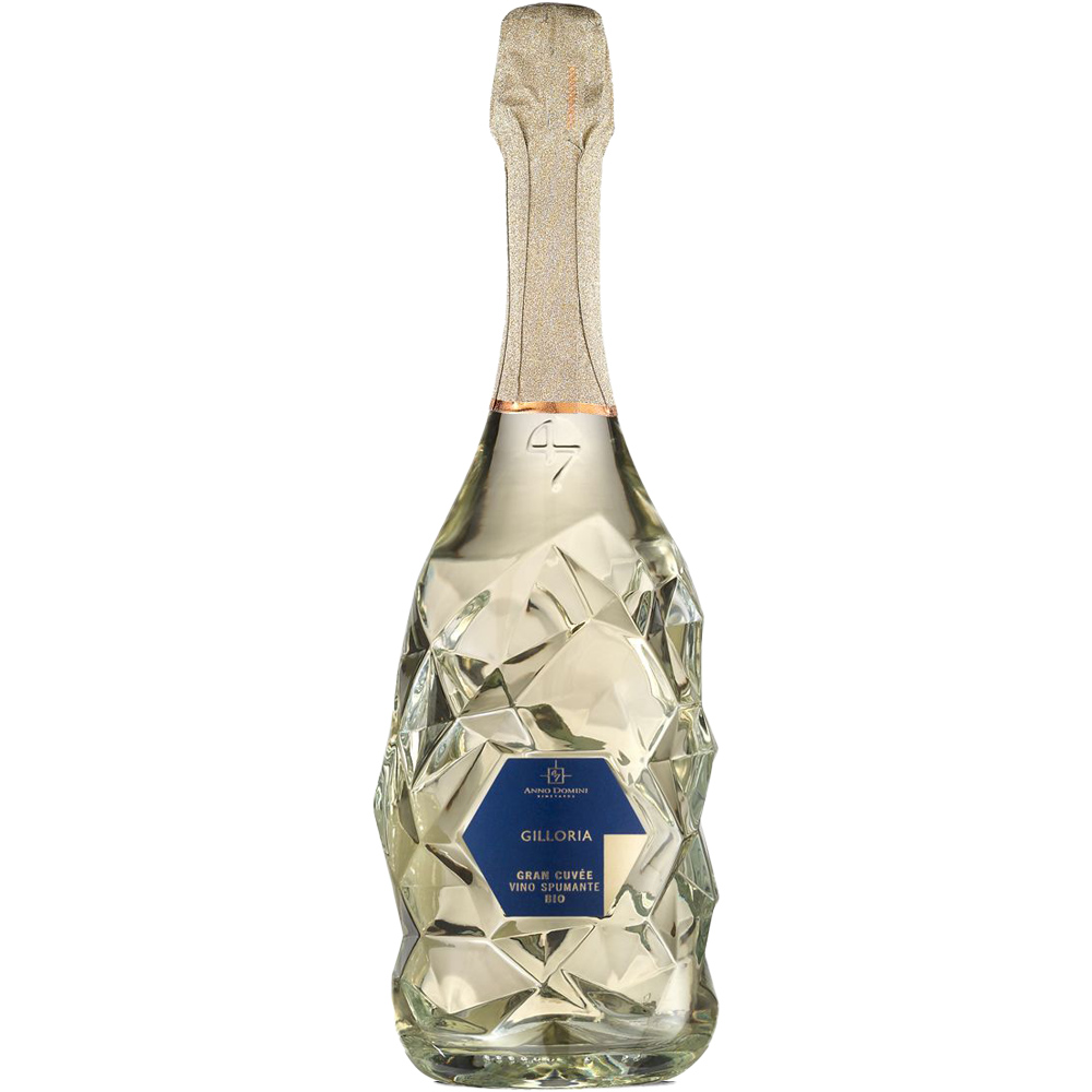 Vino Spumante Bianco Diamanti Gilloria Gran Cuvee Brut Biologico Bt. Cl.75