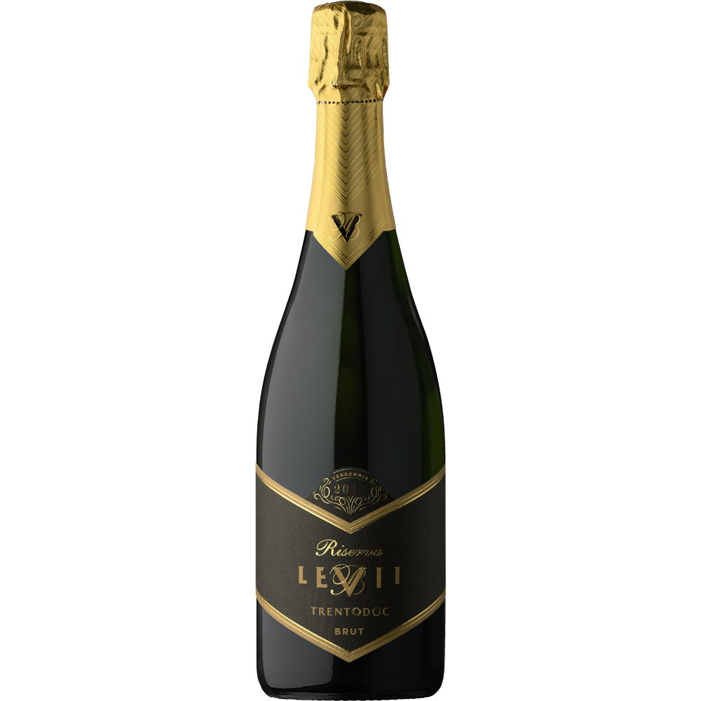 Levii Metodo Classico Trento Doc Riserva Brut Vino Spumante Bianco Bt. Cl.75