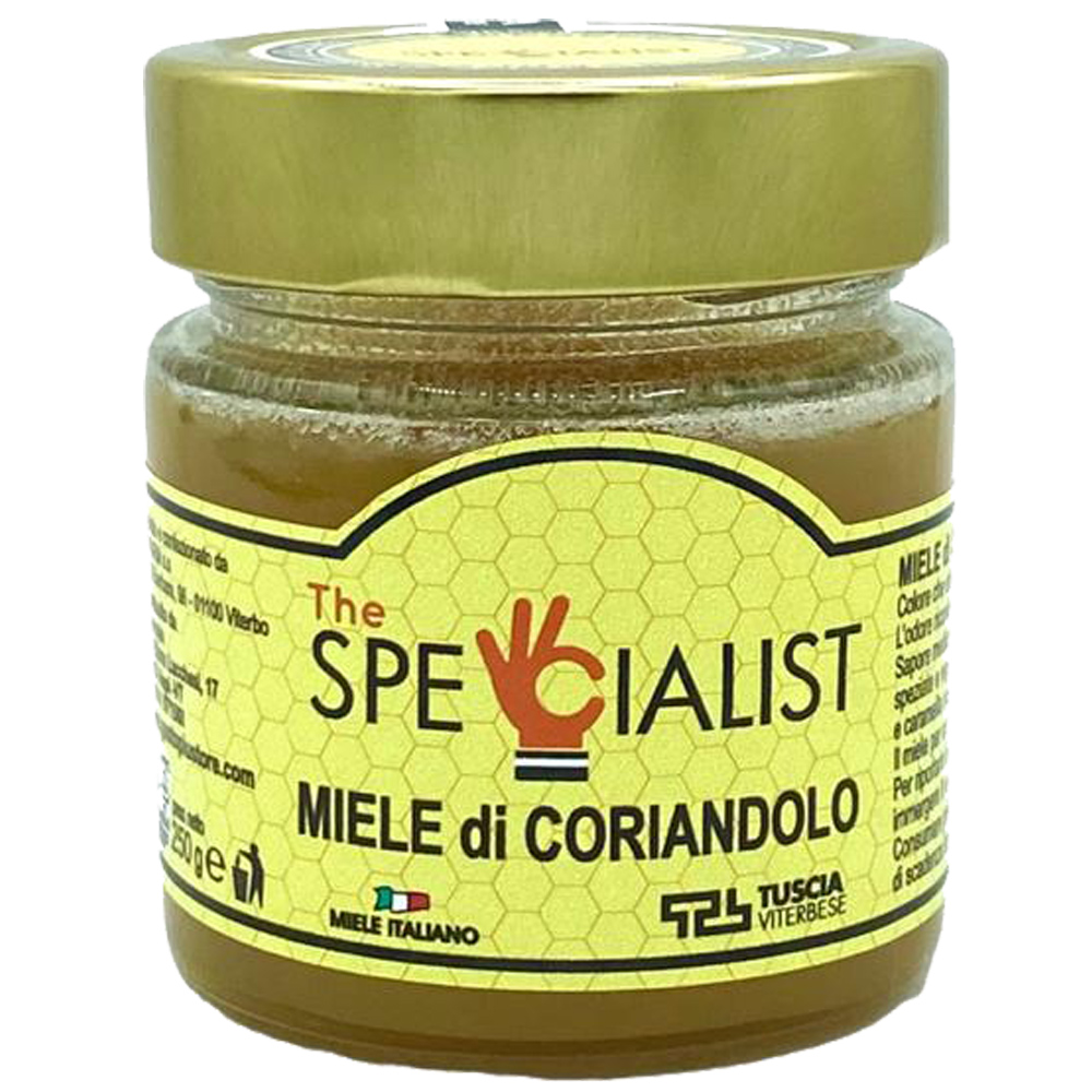 Miele Di Coriandolo Italiano Tuscia Viterbese The Specialist Brt. Gr.250