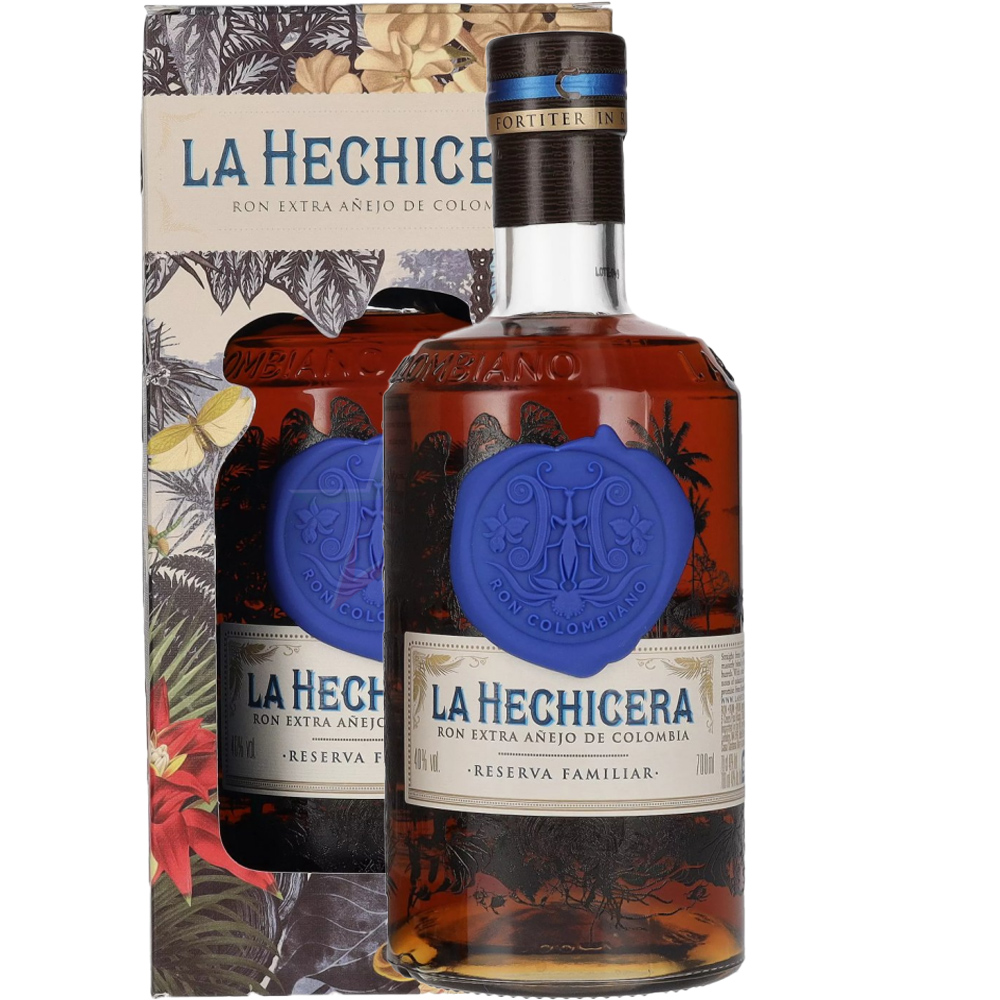 La Hechicera Familiar Reserva Solera 21 y.o. Extra Anejo Rum Colombia Bt. Cl.70