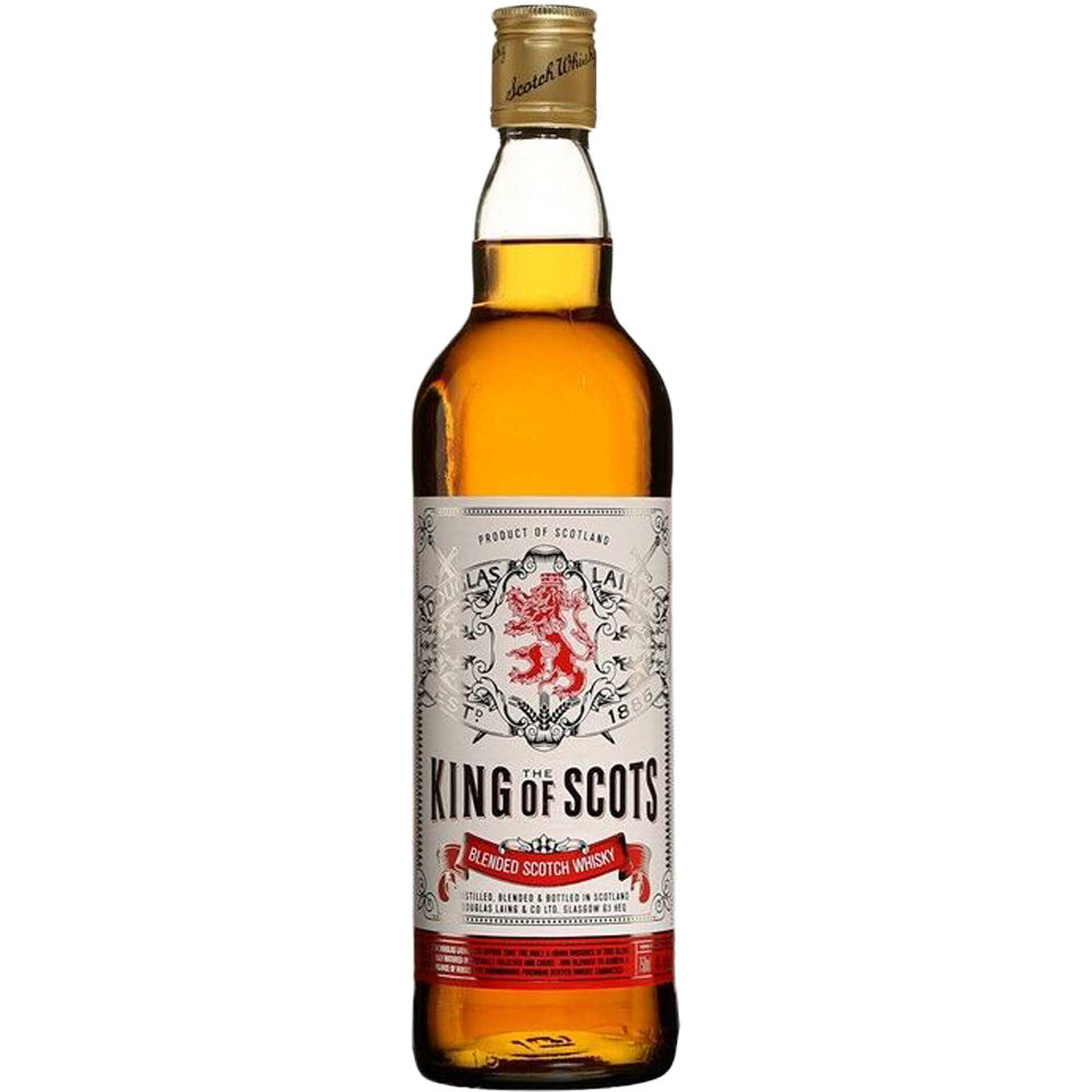 Douglas Laing's The king of Scots Blended Scotch Whisky Lowlands Bt. Cl.70