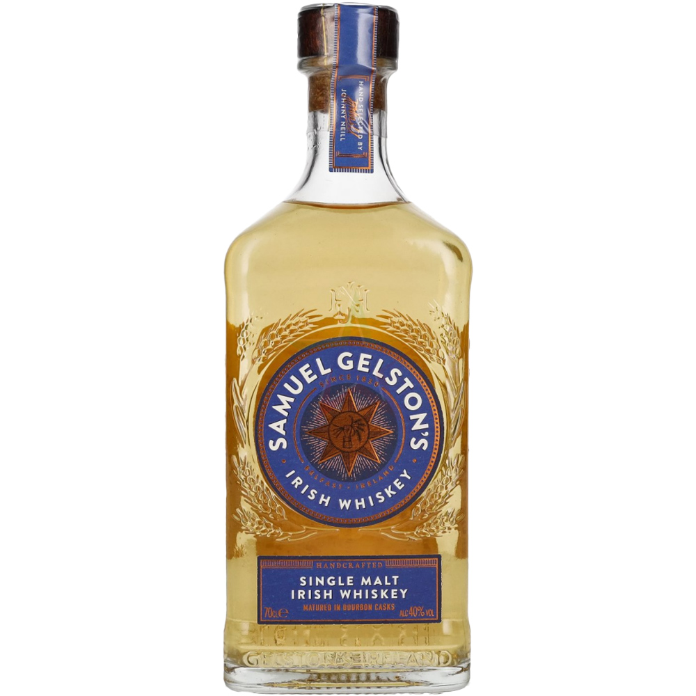 Samuel Gelstons Irish Whisky Single Malt Handcrafted Cl.70