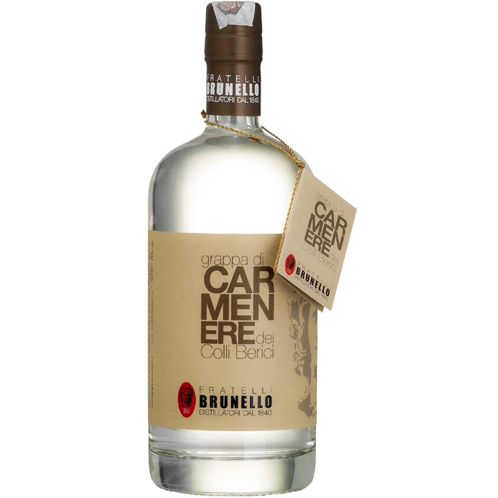 F.lli Brunello Grappa di Carmenere dei Colli Berici Millesimata Bt. Cl.70