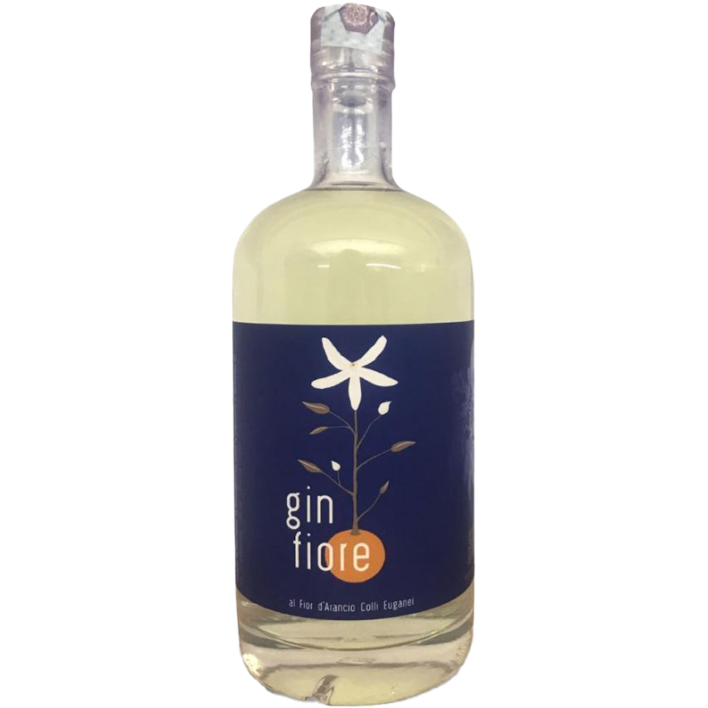 F.llii Brunello Gin Fiore ai Fiori d'Arancio dei Colli Euganei Non Filtrato 10 Botaniche Bathtub Bt. Cl.70