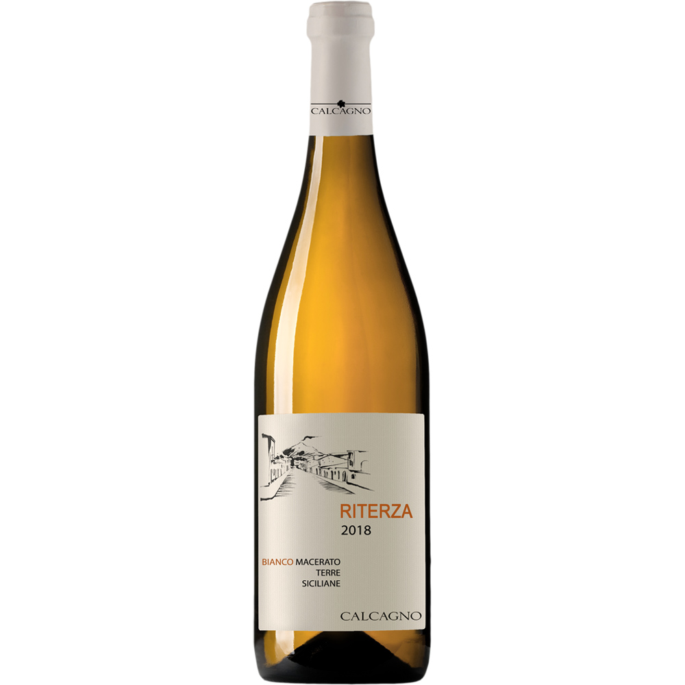Calcagno Riterza Vino Bianco Ramato Terre Siciliane Igt Bt. Cl.75