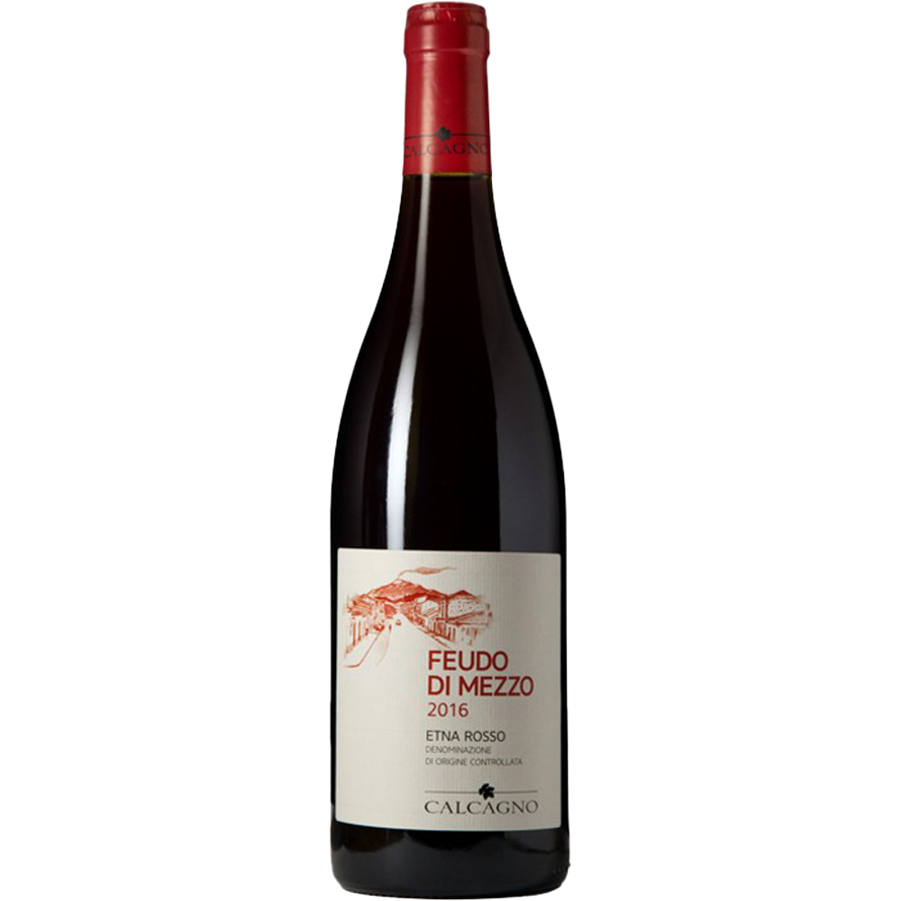 Calcagno Contrada Feudo di Mezzo Etna Doc Vino Rosso Cru Invecchiato Bt. Cl.75