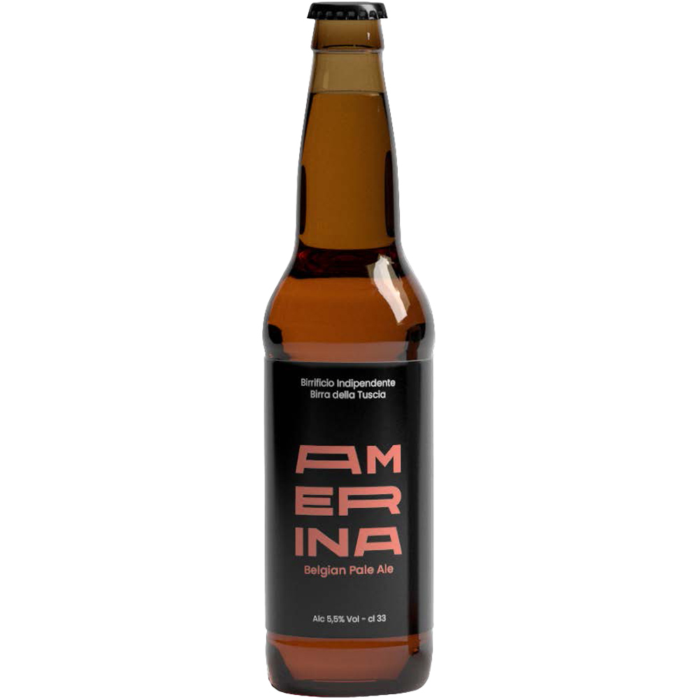 Itineris Amerina Belgian Pale Ale Senza Glutine Birra Artigianale chiara bt. cl.33 - NH