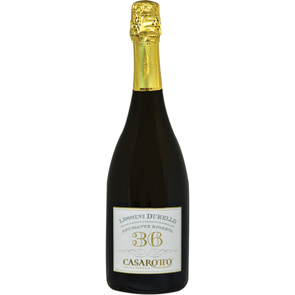 Casarotto 36 Mesi Lessini Durello Doc Riserva Vino Spumante Metodo Classico Brut Bt. Cl.75