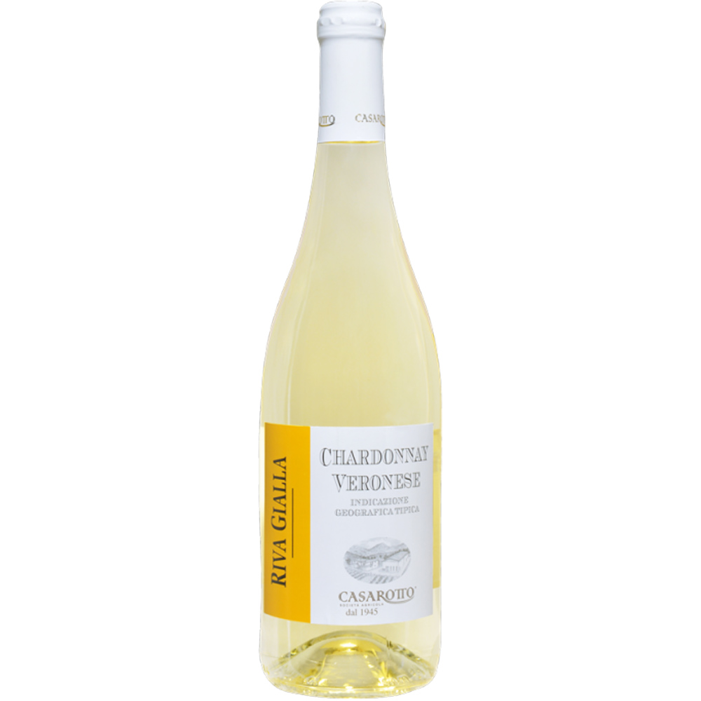 Casarotto Riva Gialla Chardonnay Igt Veronese Vino Bianco Bt. Cl.75