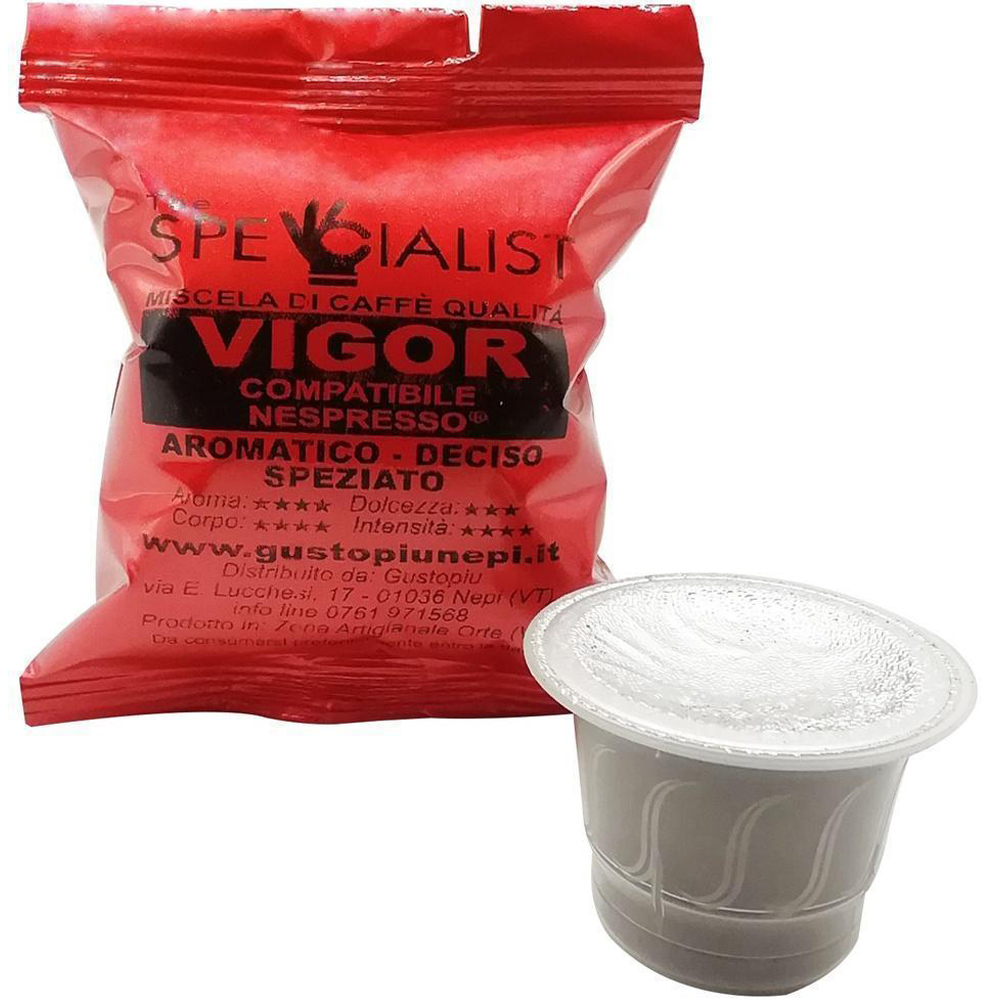 Scatola di Caffè Vigor in Capsula Nespresso The Specialist - immagine 2