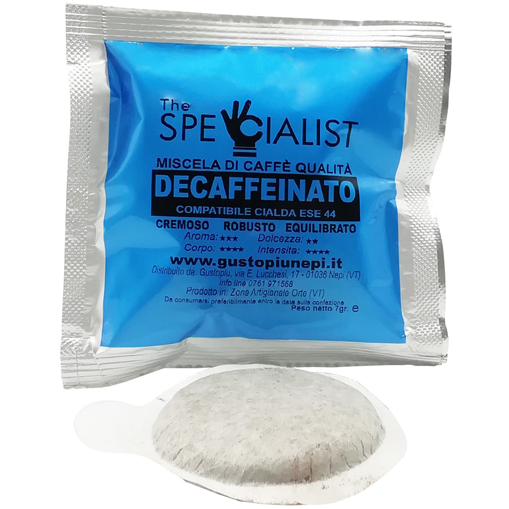Scatola di Caffè Decaffeinato in Cialda Ese 44 The Specialist - immagine 2