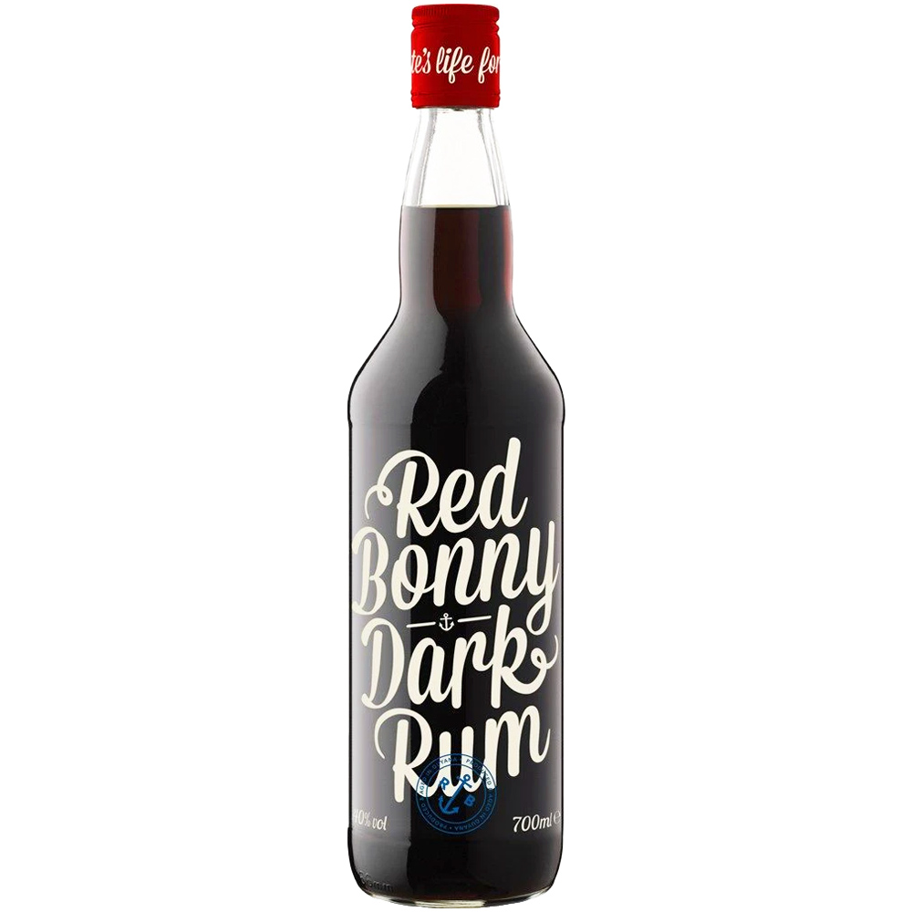 Red Bonny 3 y.o. Demerara Dark Rum Guyana Bt. Cl.70