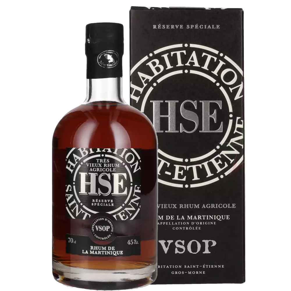 HSE V.S.O.P. 4 y.o. Reserve Special Rum Agricole Martinica Bt. Cl.70