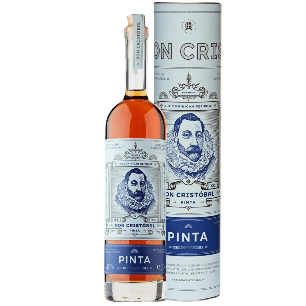 Cristobal Pinta 8 y.o. Rum Rep. Dominicana Bt. Cl.70