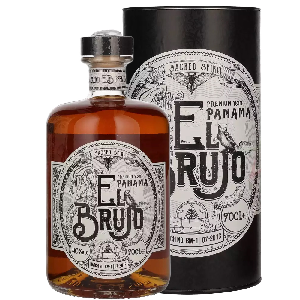 El Brujo 8 y.o. Premium Single Barrel Rum Panama Bt. Cl.70