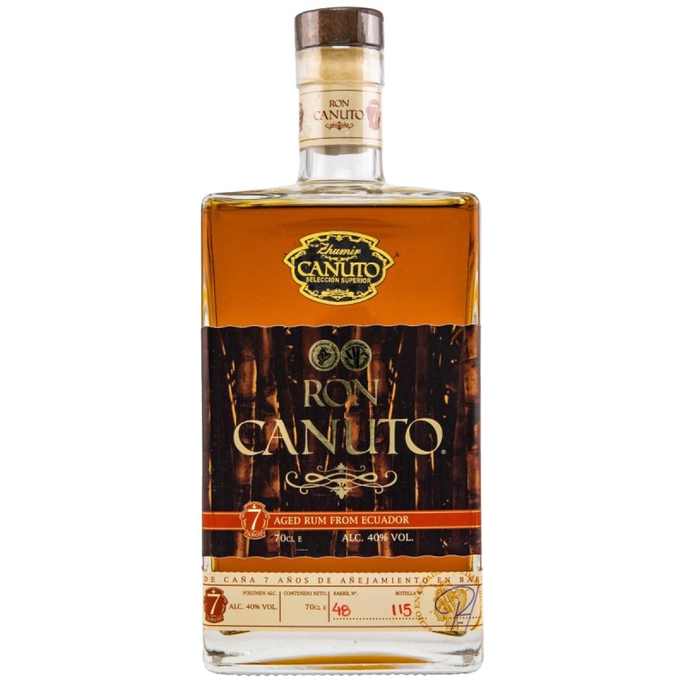 Canuto 7 y.o. Seleccion Superior Premium Single Barrel Rum Ecuador Bt. Cl.70